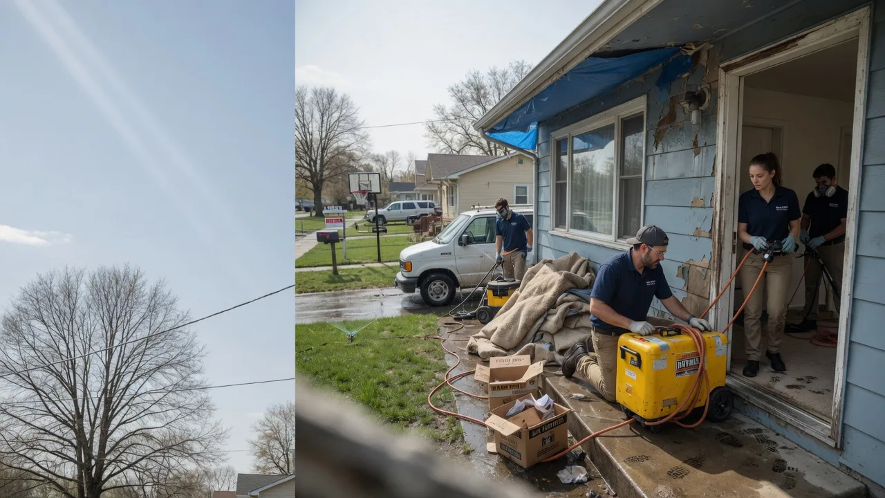 Basement Flood Cleanup in Regan, ND near me